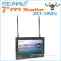 7" Wireless Aerial Photography 5.8GHz Monitor for RC Quadcopter with Camera